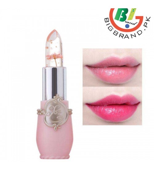 Pack of 6 Pink Crystal Jelly Lipstick